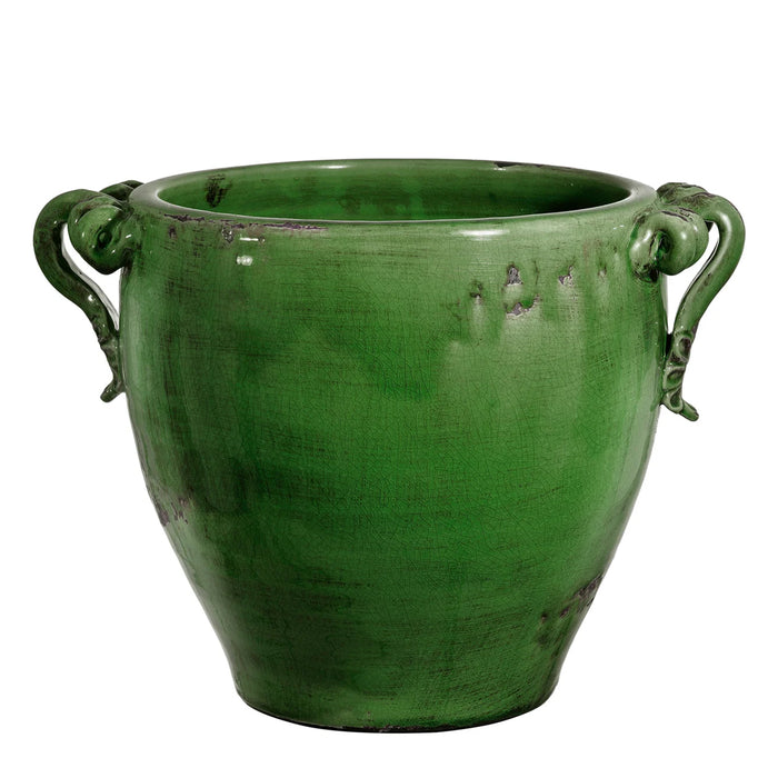 16" Rutherford Planter - Green