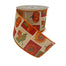 Pumpkin Ribbon - Orange/Red