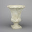 11-3/4" D x 15" H Polystone Urn W/Lvs