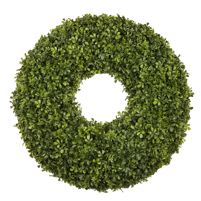 30" Boxwood Deluxe Wreath - Green