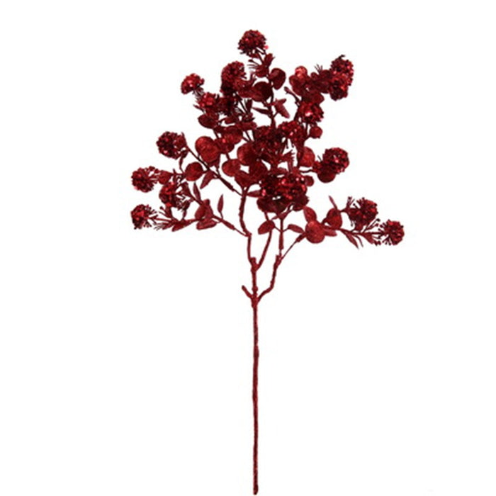 19 in Aquatic Grass Spray - Red