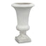 16" Fibre Clay Urn - Antique White