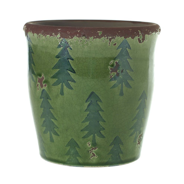 6.5" Meri Meri Pot - Green