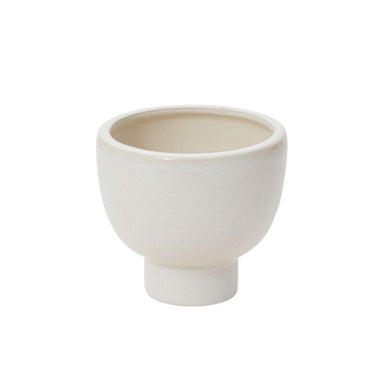 4.5" Elijah Compote - White