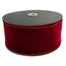 2.5 in Premier Velvet Ribbon - Burgundy