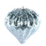 Metallic Onion Ornament - Blue