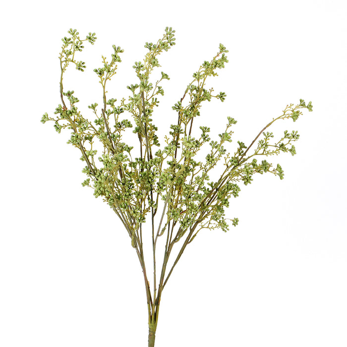 22" Seeded Eucalyptus Bush - Blue/Green