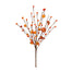 14 1/2 in Styro Berry/Pumpkin Spray - Orange