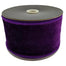 2.5 in Premier Velvet Ribbon - Plum