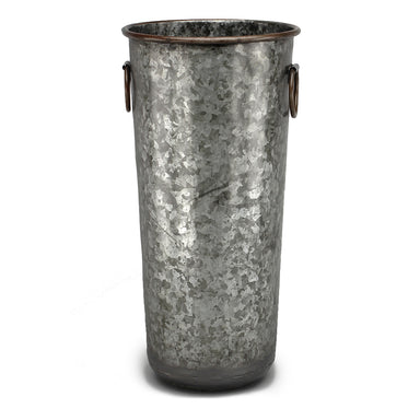 Metal Watertight Flower Bucket w/Ring Handles