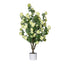 45 in Polyester Snowball Tree - Light Green