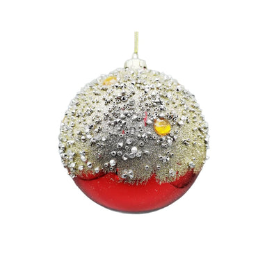 120 mm Glass Shiny Ball - Red