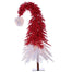 9' Lit Santa Hat Alpine - Red/White