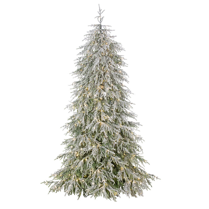 9 ft Norfolk Flock Tree