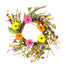 26 In Gerbera Mixed Flr Twig Wreath Mutli