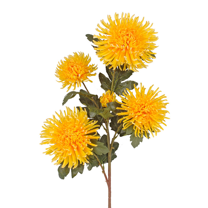 42 inPolyester Spider Mum spray