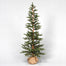 5' Pine Tree w/Burlap/Cement Base