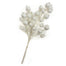 14" Glitter Berry Pick - White
