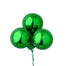 25Mm Glass Christmas Balls - Emerald