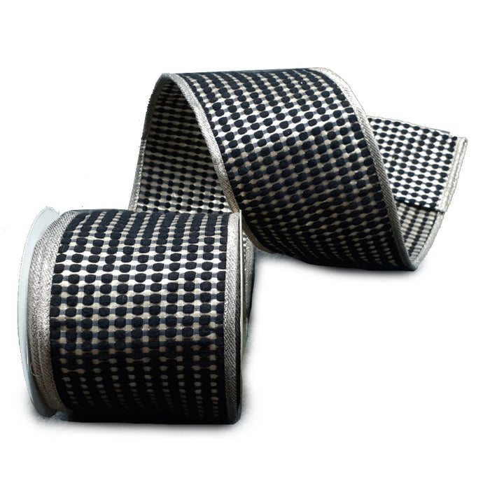 Jacquard Ribbon - Black