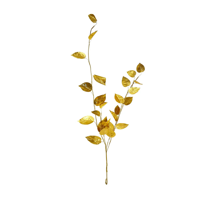 40 in Ivy Spray w/Leaves - Gold