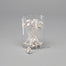 Silver Large Diamond Jewel Stick Pin