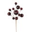 24 in Ball Spray - Burgundy