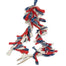 4th of July Rag Garland - Red/White/Blue