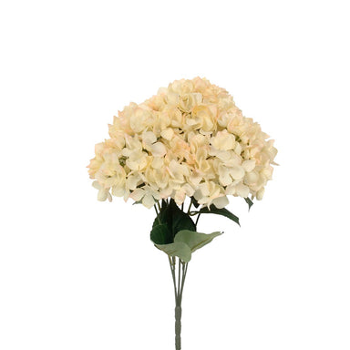 21" Polyester English Hydrangea Bush - Peach