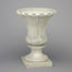 14-1/8" D x 17-1/4" H Polystone Urn W/Lvs