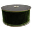 2.5 in Premier Velvet Ribbon - Dark Green