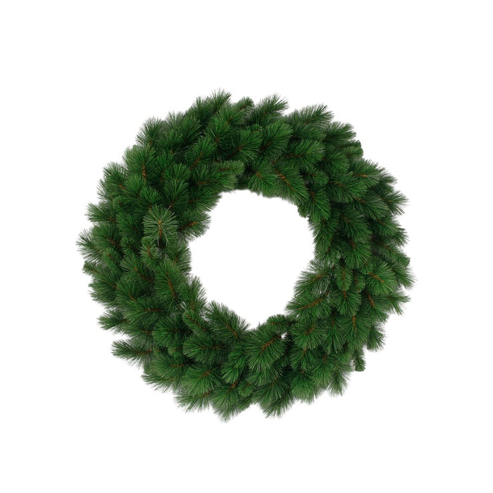 48 in Hardneedle Woodland Spruce Double Wreath w/160 Tips
