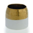 5.75 in Claire Pot - White