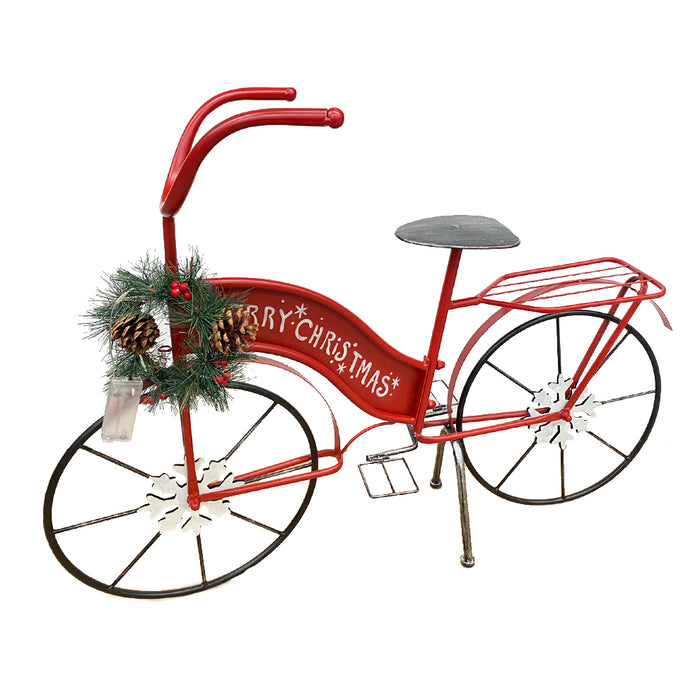 Large "Merry Christmas" Bicycle