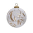 120 Mm Handcrafted Glass Ornaments - Gold/Clear