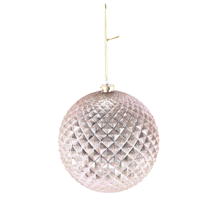 170 mm Ball Ornament - Blush Gold