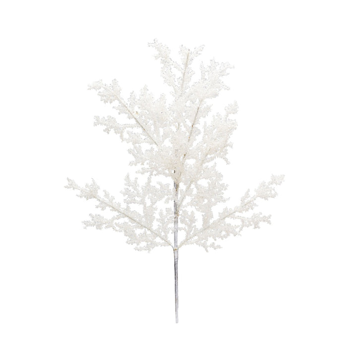 29 in Glitter Cedar Spray - White