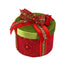 9 in Sequin Gift Box Ornament - Red/Green