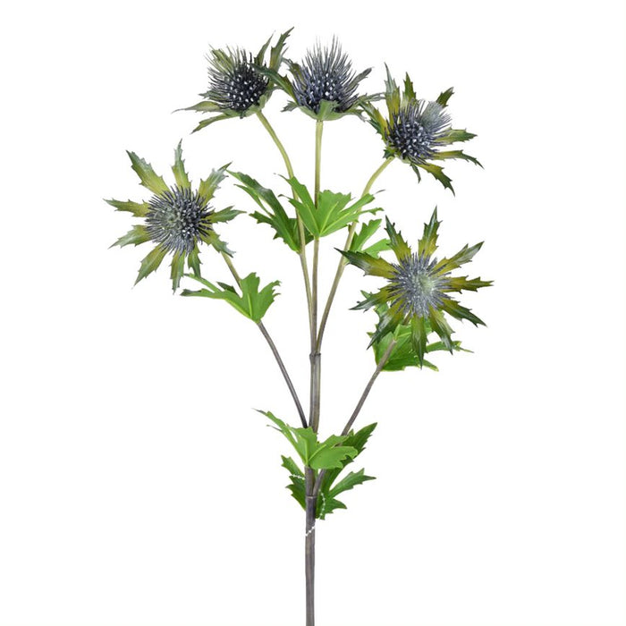28" Eryngo Stem - Blue/Natural