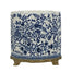 8" High Box - Blue/White