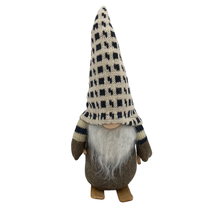 Small Skiing Gnome Santa