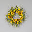 Sunflower/Mixed Foliage Wreath