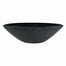 Boat Shape Ceramic Planter - Matte Black