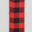Fall Plaid Ribbon -Red/Black