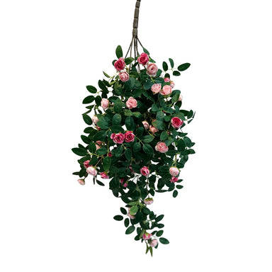 35 in Polyester Small Rose Bud Vine Bush