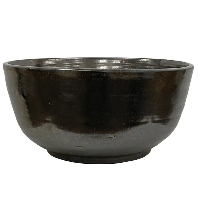 15" Bowl - Coffee/Black