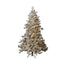 7 1/2 ft Flocked Pre-Lit Green Yukon Tree