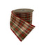 Plaid Ribbon - Red/Multi
