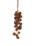 15" Metal Rusted Jingle Bell Cluster w/Twine Hanger