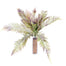 Forest Fern Bush 21" in Green/Pink